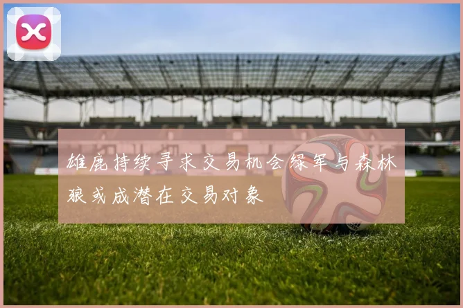 雄鹿持续寻求交易机会绿军与森林狼或成潜在交易对象